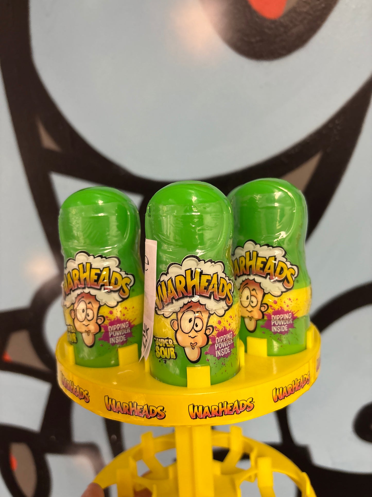 Warheads sour apple thumbs