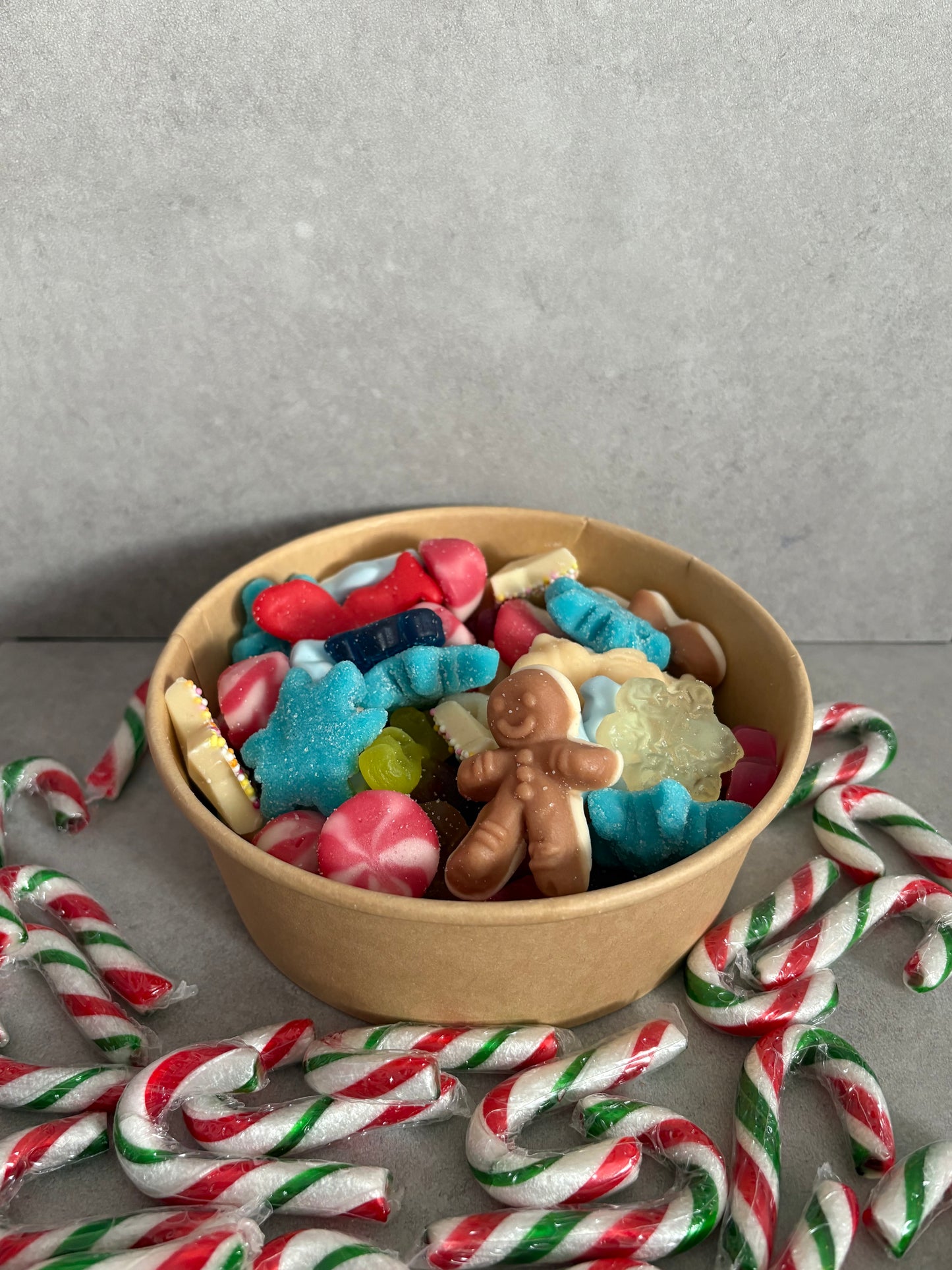 Christmas candy bowl