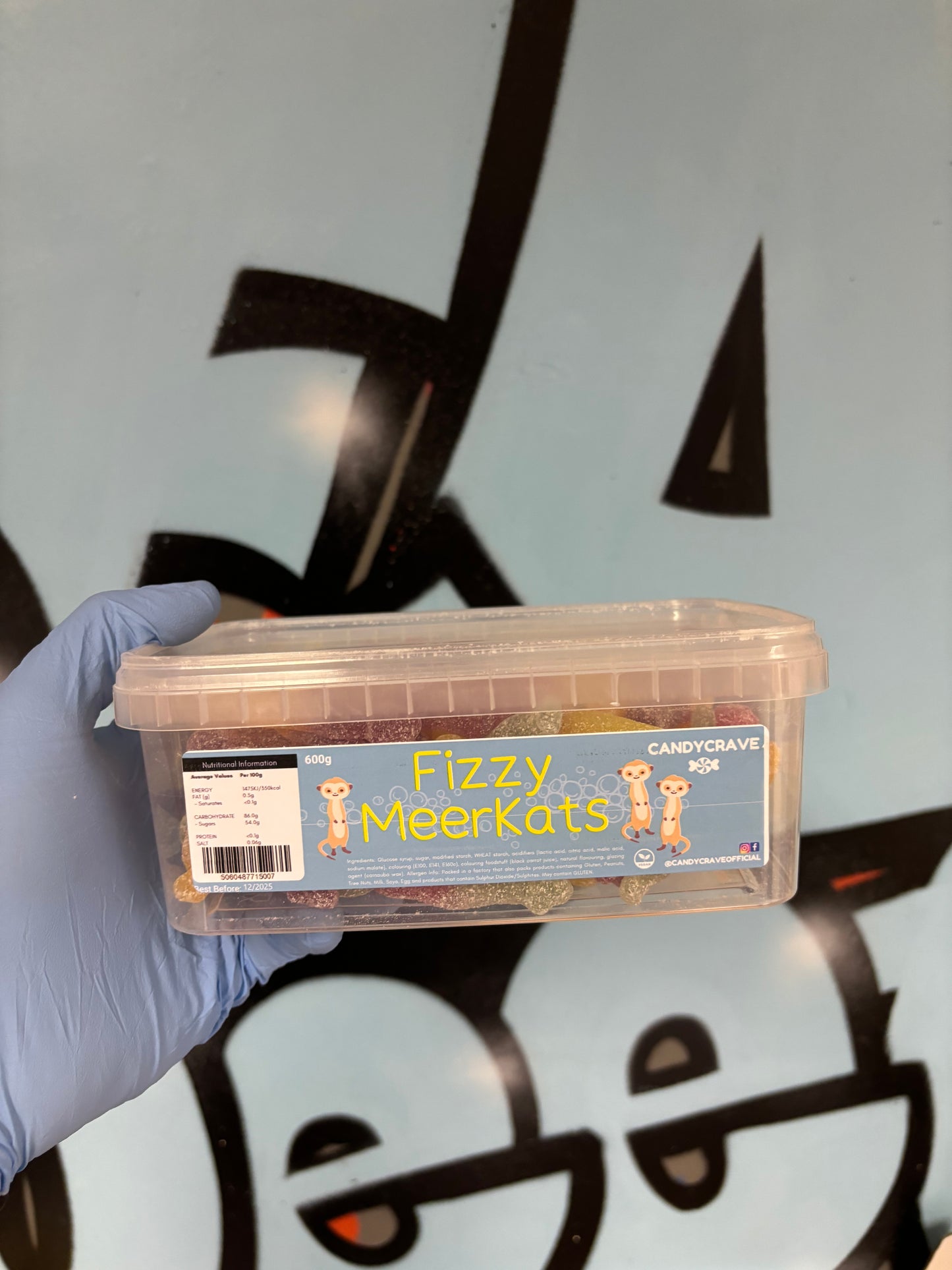 Fizzy meerkats 600g