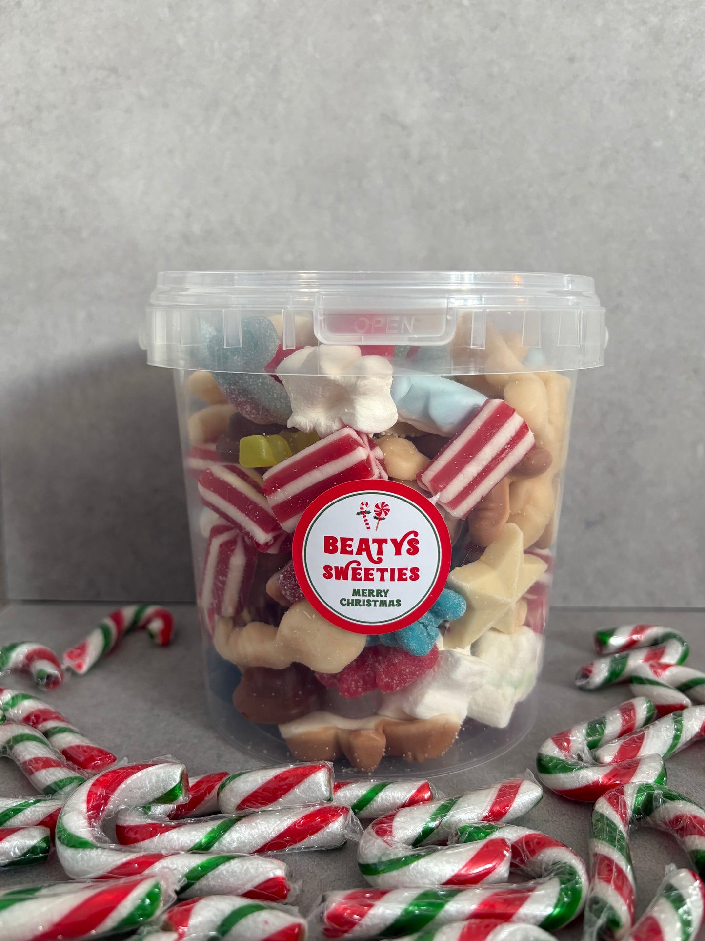 Christmas 1kg bucket