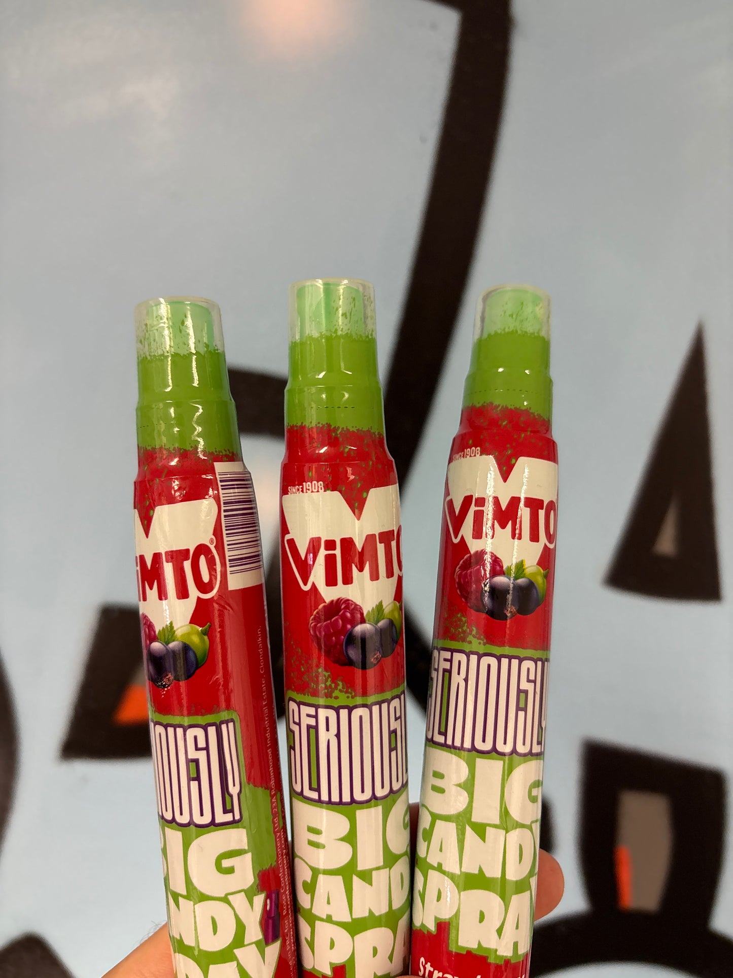 Vimto big candy spray
