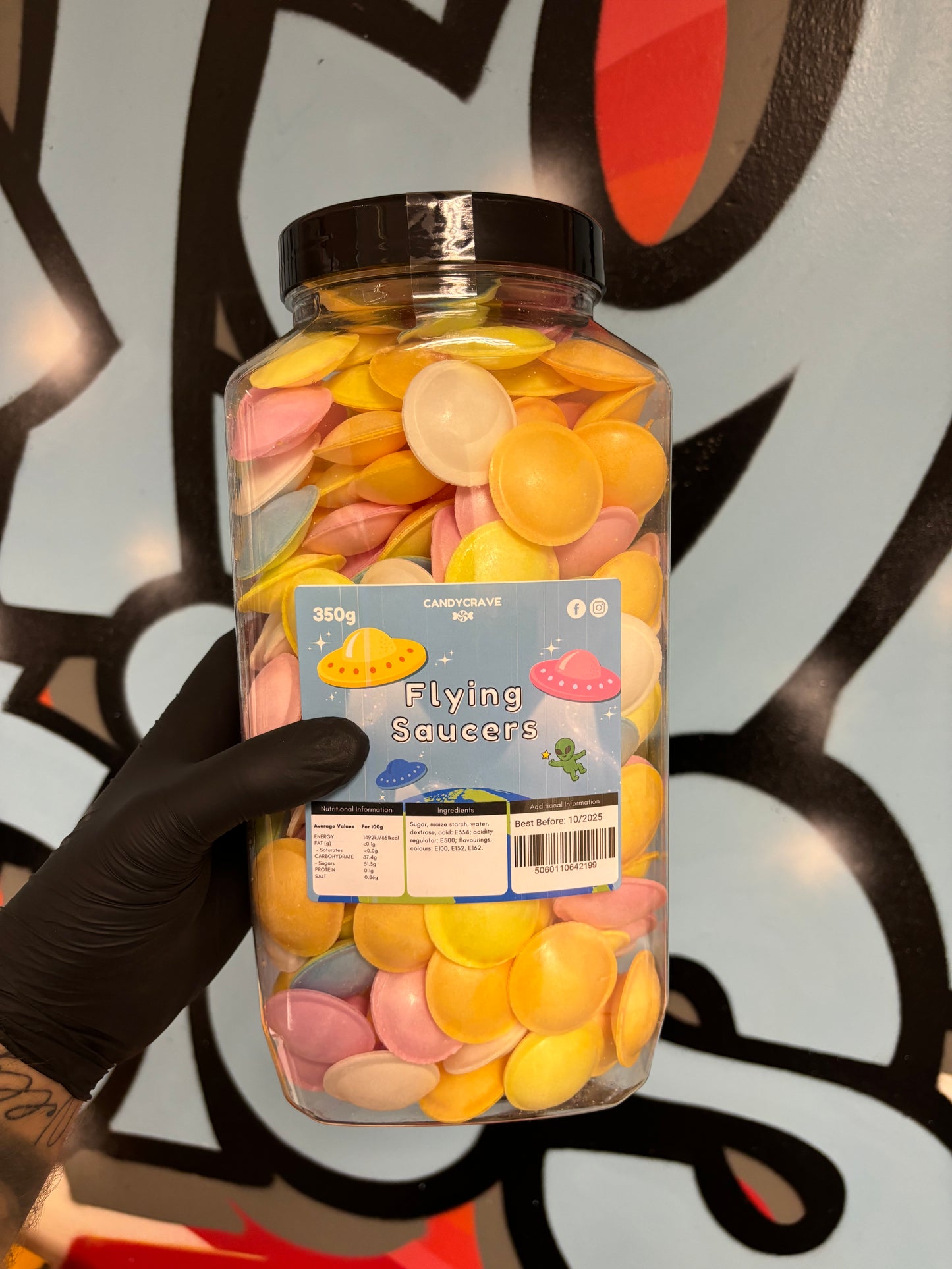 Flying Saucers XL Jar (350g)