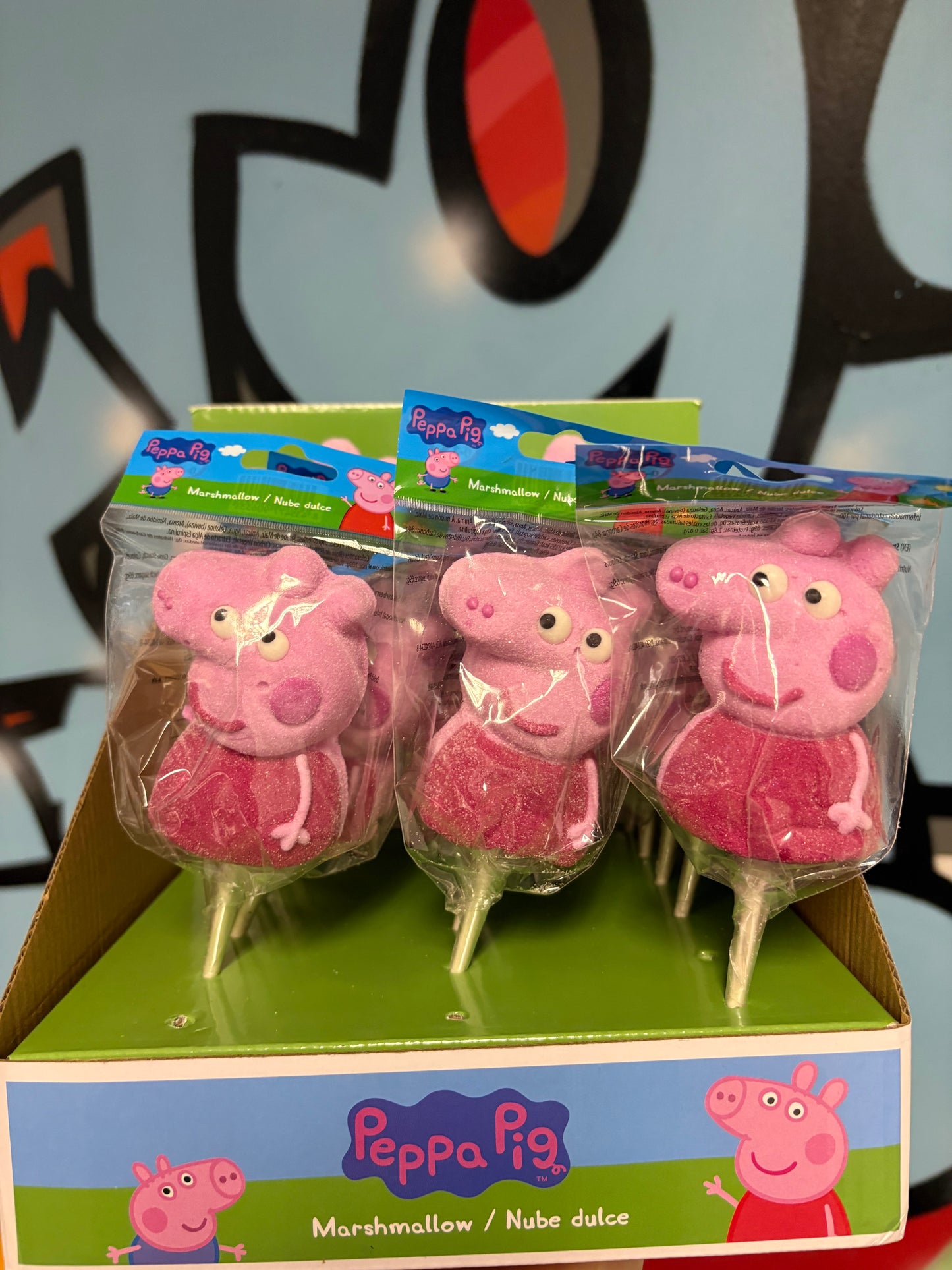 Peppa pig mallow pops
