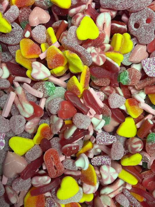 500g pink valentines pouch