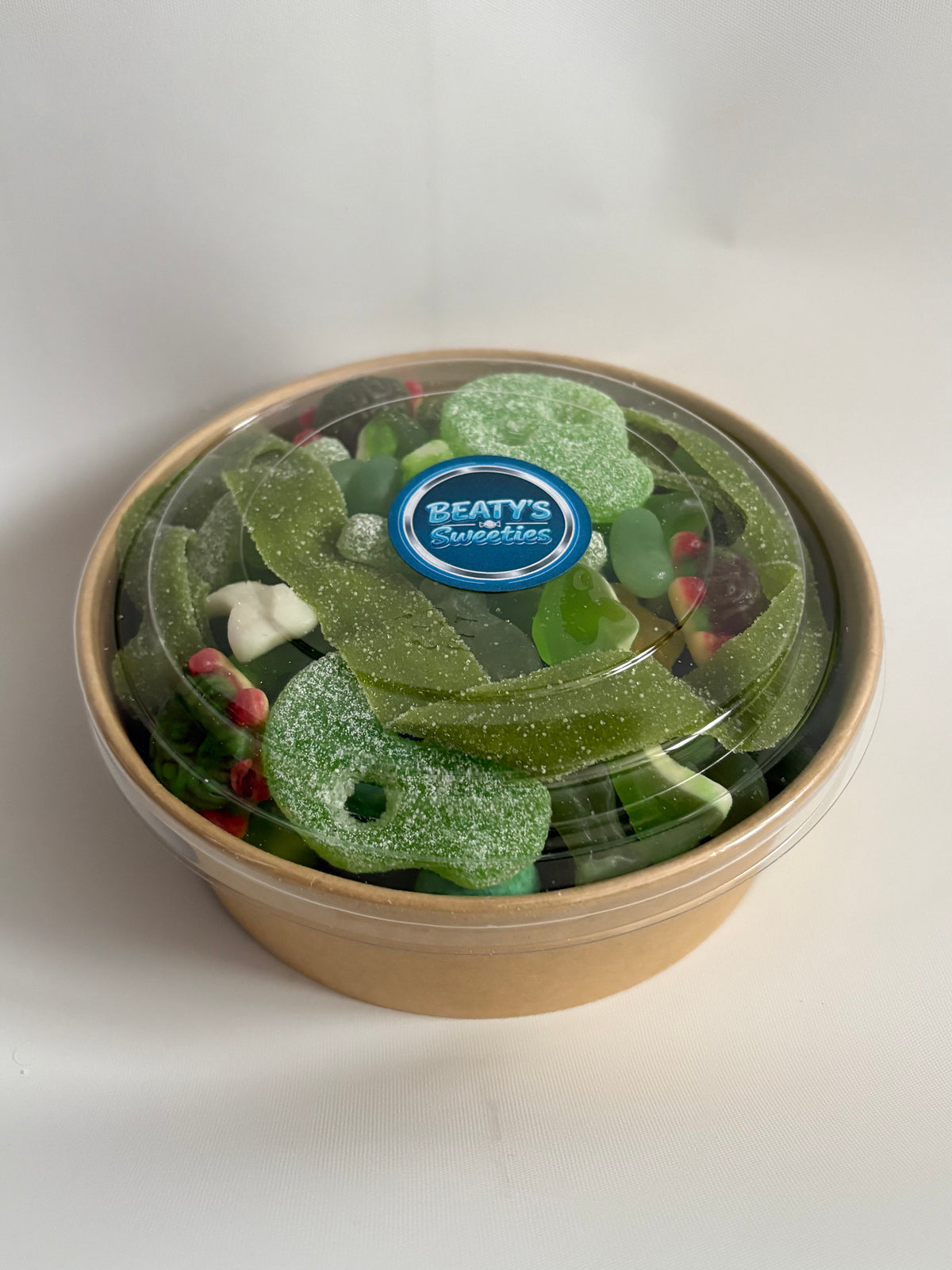 Green candy bowl