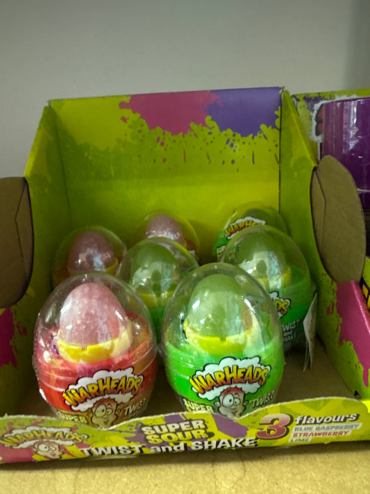 Warheads super sour twist and shake