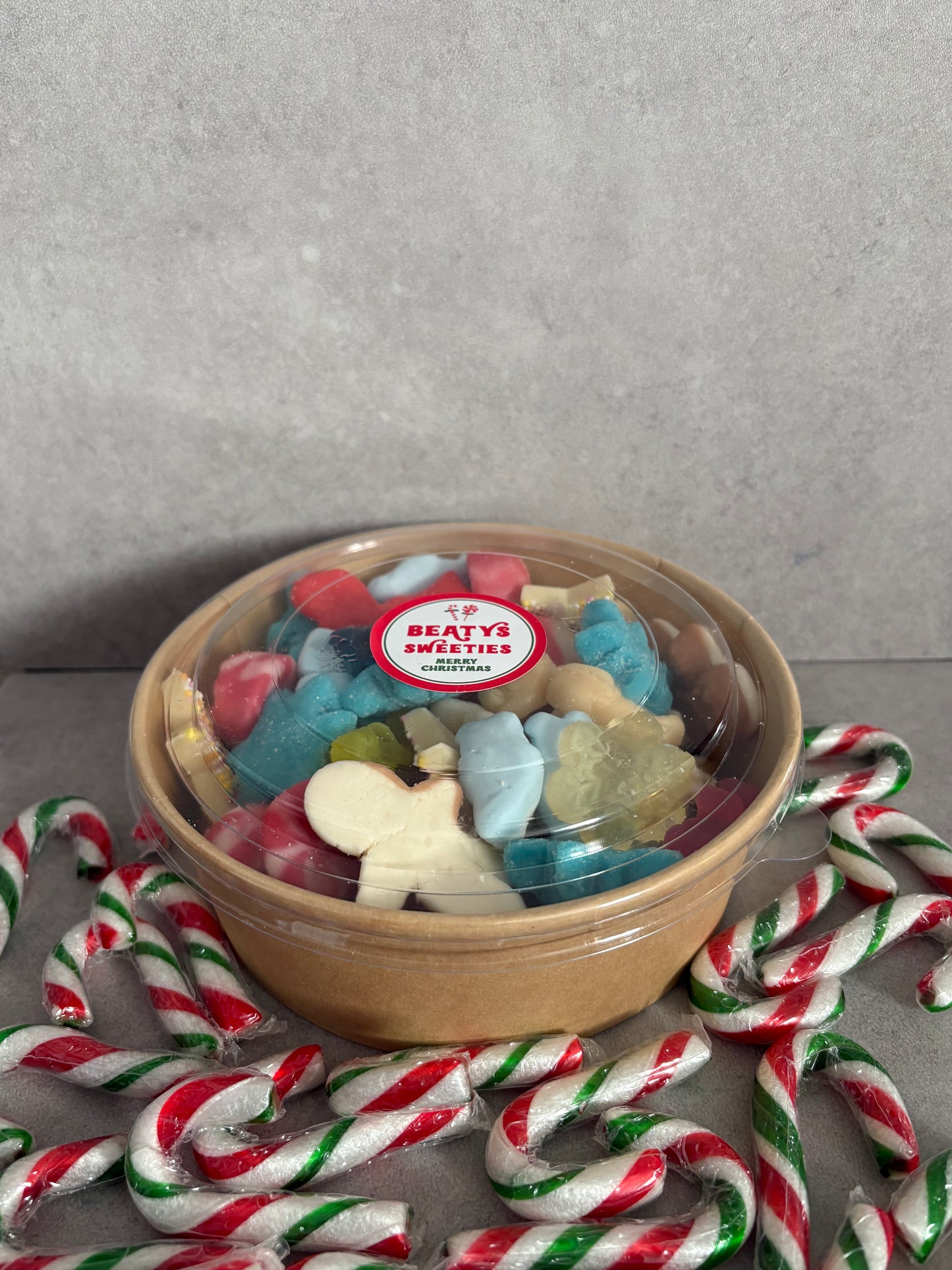 Christmas candy bowl