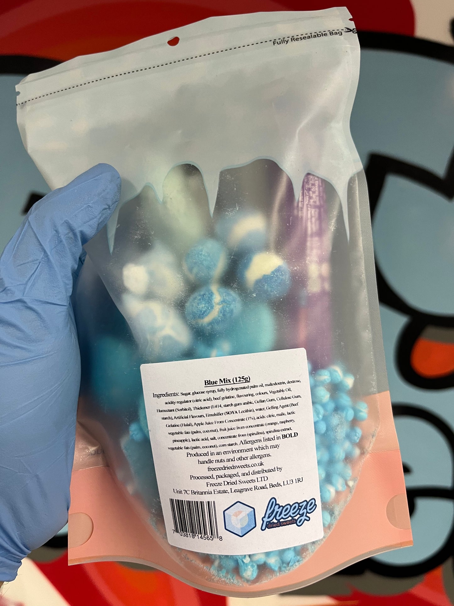 Blue Mix Approximately 125g