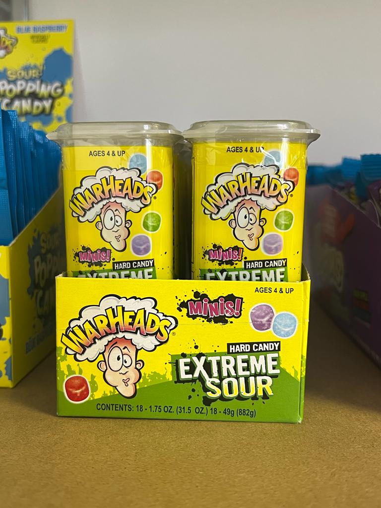 Warheads Mini Extreme Sour Hard Candy